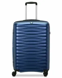 Roncato Wave 4 Rollen Trolley 65 cm mit Dehnfalte denim Blau