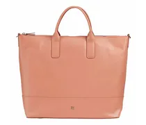Halmahera Shopper Tasche Leder 40 cm flamingo pink