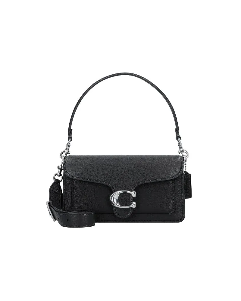 Coach Tabby Umhängetasche Leder 26 cm black 2 Grau