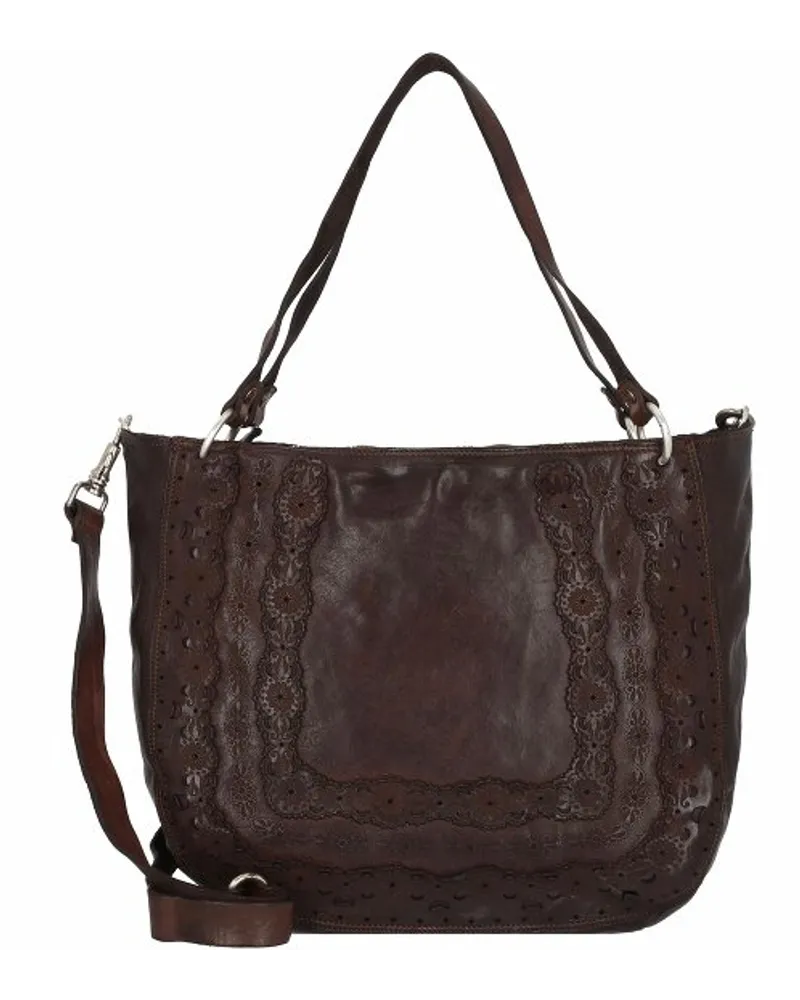 Campomaggi Shopper Tasche Leder 40 cm moro Braun