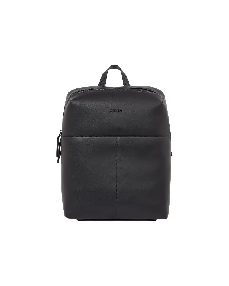 Calvin Klein Clean Essential Rucksack 39 cm Laptopfach ck black Schwarz