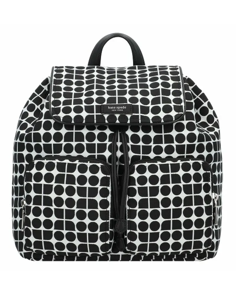 Kate Spade Noel City Rucksack 30 cm black multi Schwarz