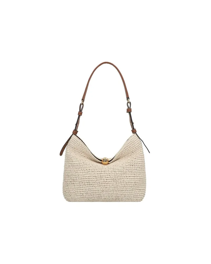 Furla Sfera Soft Schultertasche L 36 cm naturale-cognac Beige