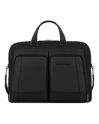 Piquadro Wallaby Aktentasche 42 cm Laptopfach black Schwarz