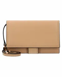 Liebeskind Lisa Clutch Tasche Leder 24 cm sandy Beige