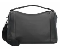 Tana 9 Handtasche Leder 36 cm black