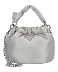 Guess Twiller Handtasche 22 cm silver Silberfarben