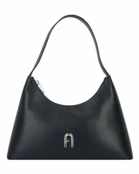 Furla Diamante Schultertasche S Leder 34 cm nero Grau