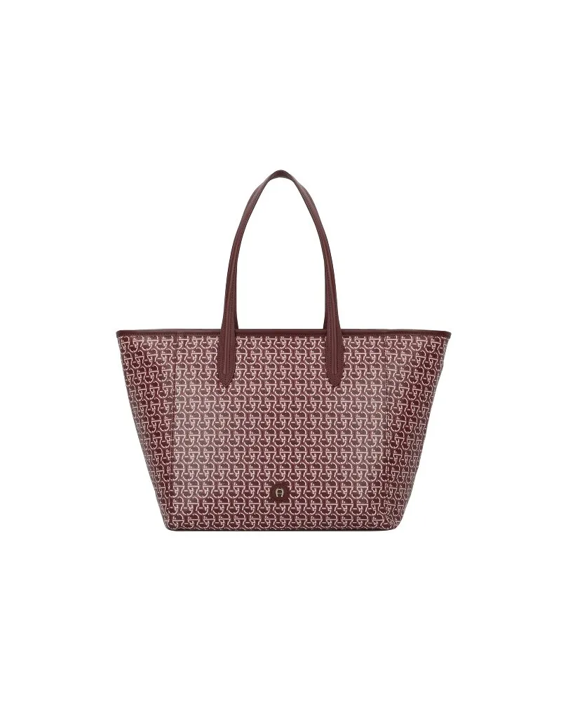 Aigner Portami Shopper Tasche 32.5 cm port red Rot