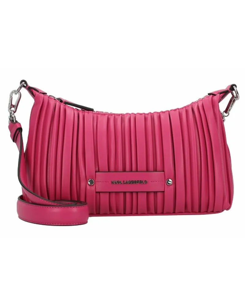 Karl Lagerfeld kushion Umhängetasche 28 cm persian red Pink