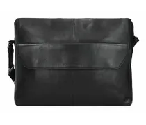 Camrose Laptoptasche Leder 40 cm black