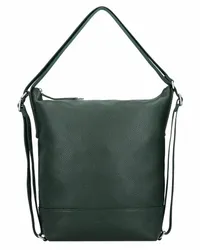 Jost Vika Schultertasche Leder bottlegreen Gruen