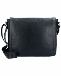 Leonhard Heyden Cambridge Messenger Leder 32 cm Laptopfach Schwarz