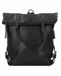 Aunts & Uncles Jamie's Orchard Pomelo City Rucksack Leder 34 cm jet black Schwarz