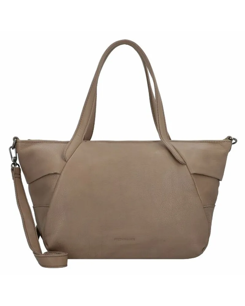 FREDsBRUDER Leia Shopper Tasche Leder 40 cm almond Braun