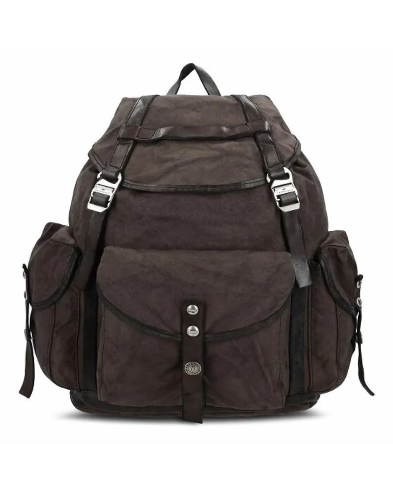 Campomaggi Rucksack 37 cm v.militare+t-cognac Braun