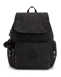 Kipling City Zip City Rucksack 33.5 cm signature emb Schwarz