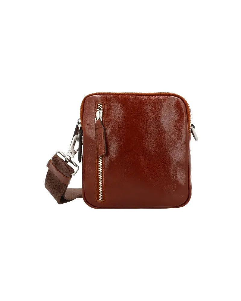 Picard Buddy Mini Bag Umhängetasche Leder 16 cm cognac Braun