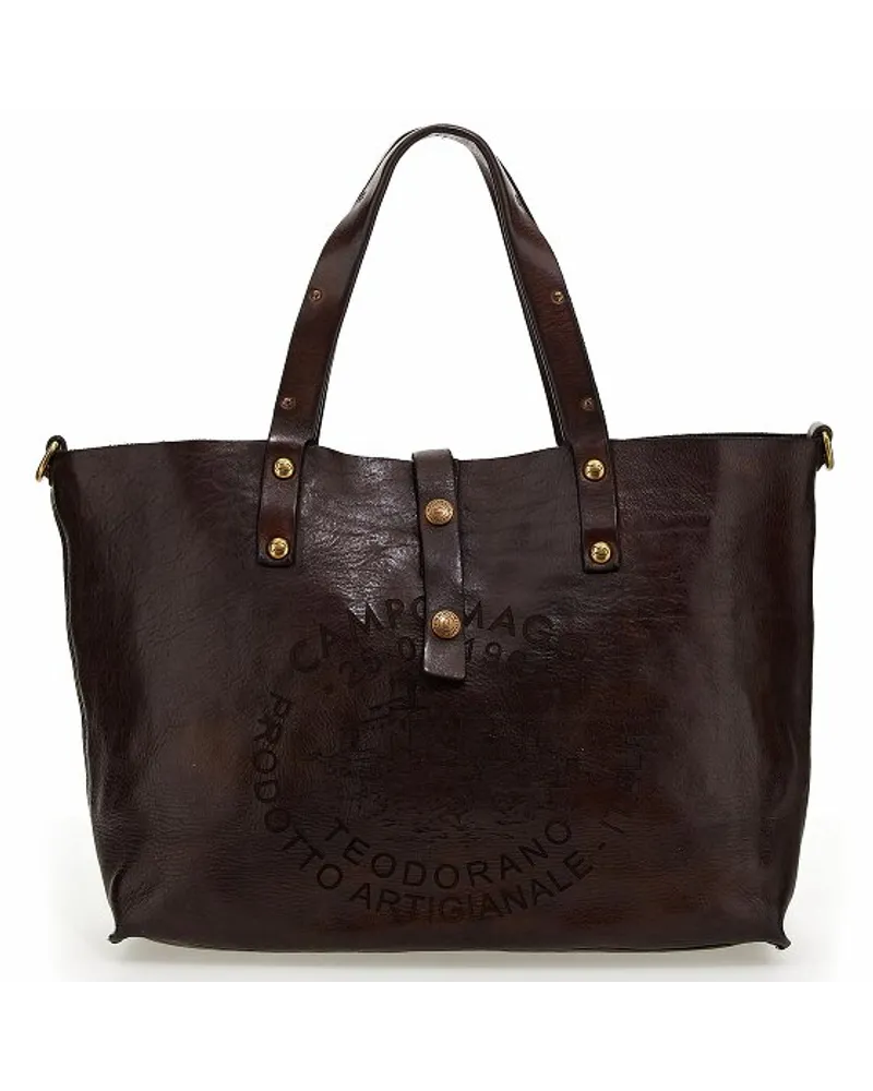 Campomaggi Shopper Tasche Leder moro Braun