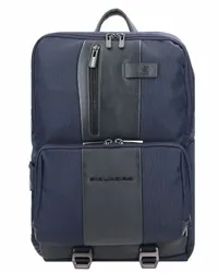 Piquadro Brief 2 Rucksack 44 cm Laptopfach night blue Blau