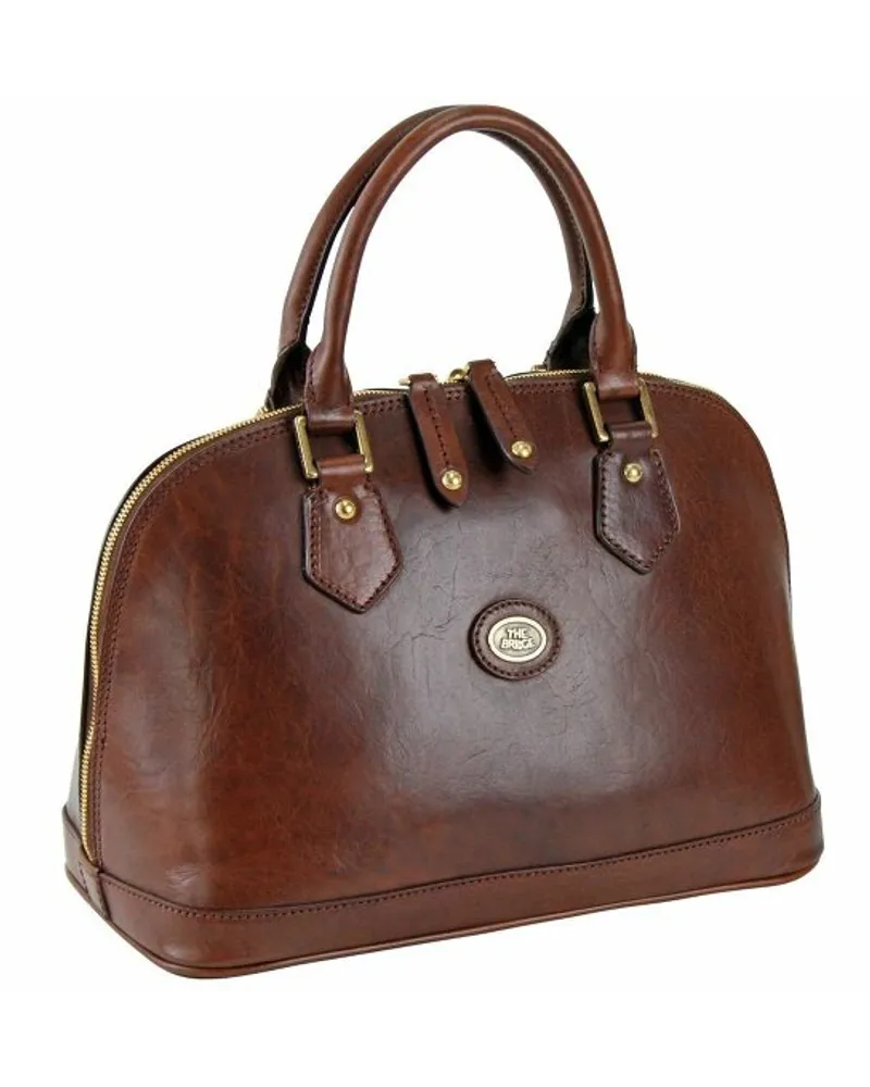 The Bridge Story Donna Henkeltasche Leder 31 cm marrone Braun