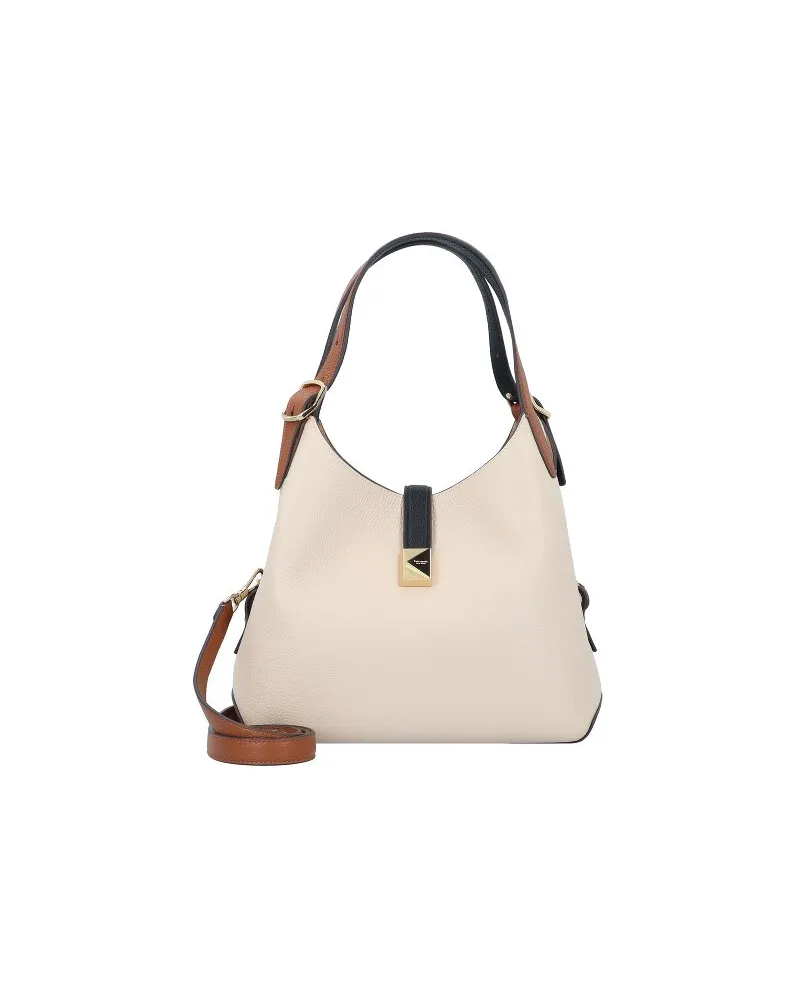 Kate Spade Deco Schultertasche Leder 28 cm milk glass multi Beige