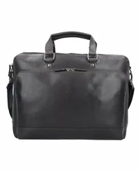 Leonhard Heyden Dakota Aktentasche Leder 40 cm Laptopfach Braun