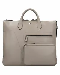 Montblanc Meisterstück Selection Handtasche Leder 42 cm dusty grey Grau