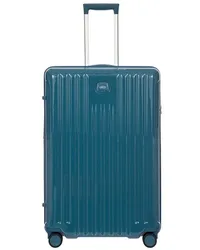 Bric's Positano 4 Rollen Trolley 78 cm mit Dehnfalte sea Petrol