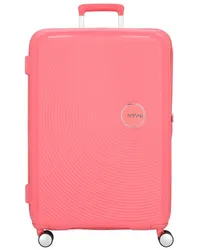 American Tourister Soundbox 4 Rollen Trolley 77 cm mit Dehnfalte sun kissed coral Rosa