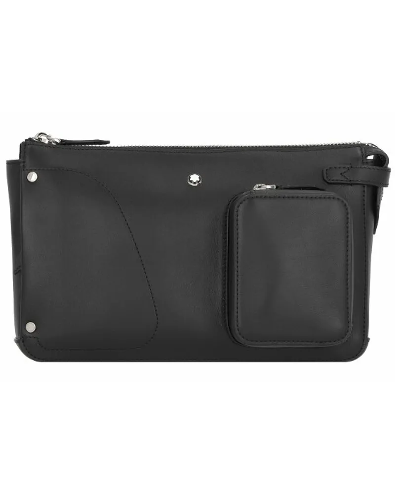 Montblanc Meisterstück Gürteltasche 25 cm Leder black Schwarz