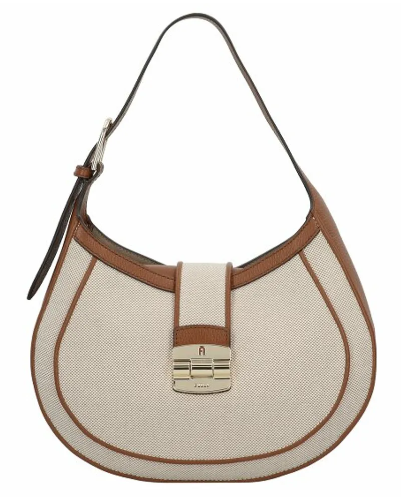 Furla Club Schultertasche 32 cm naturale-cognac h Beige