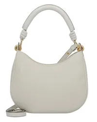 Furla Sfera Schultertasche Leder 28.5 cm marshmallow Weiss