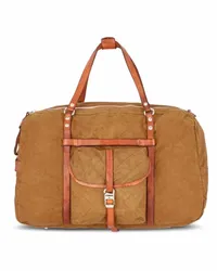 Campomaggi Weekender Reisetasche 55 cm v.militare+t-cognac Gelb