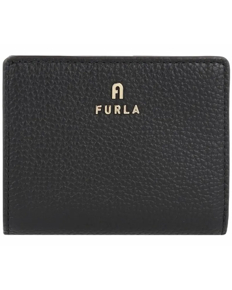 Furla Camelia Geldbörse Leder 11 cm nero Schwarz