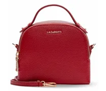 Bologna Leather Handtasche Leder 17 cm red