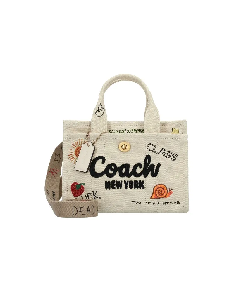 Coach Cargo Handtasche 20 cm natural multi Beige