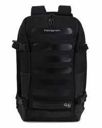 Hedgren Comby Rucksack RFID 46 cm Laptopfach black Grau