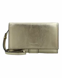 Liebeskind Lisa Clutch Tasche Leder 24 cm light gold Goldfarben