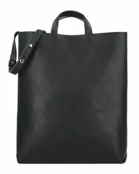 Harold's Paperbag Shopper Tasche Leder Schwarz