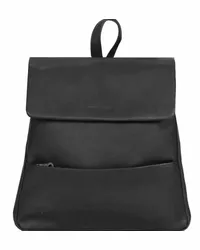 Harold's Country City Rucksack Leder 37 cm Schwarz