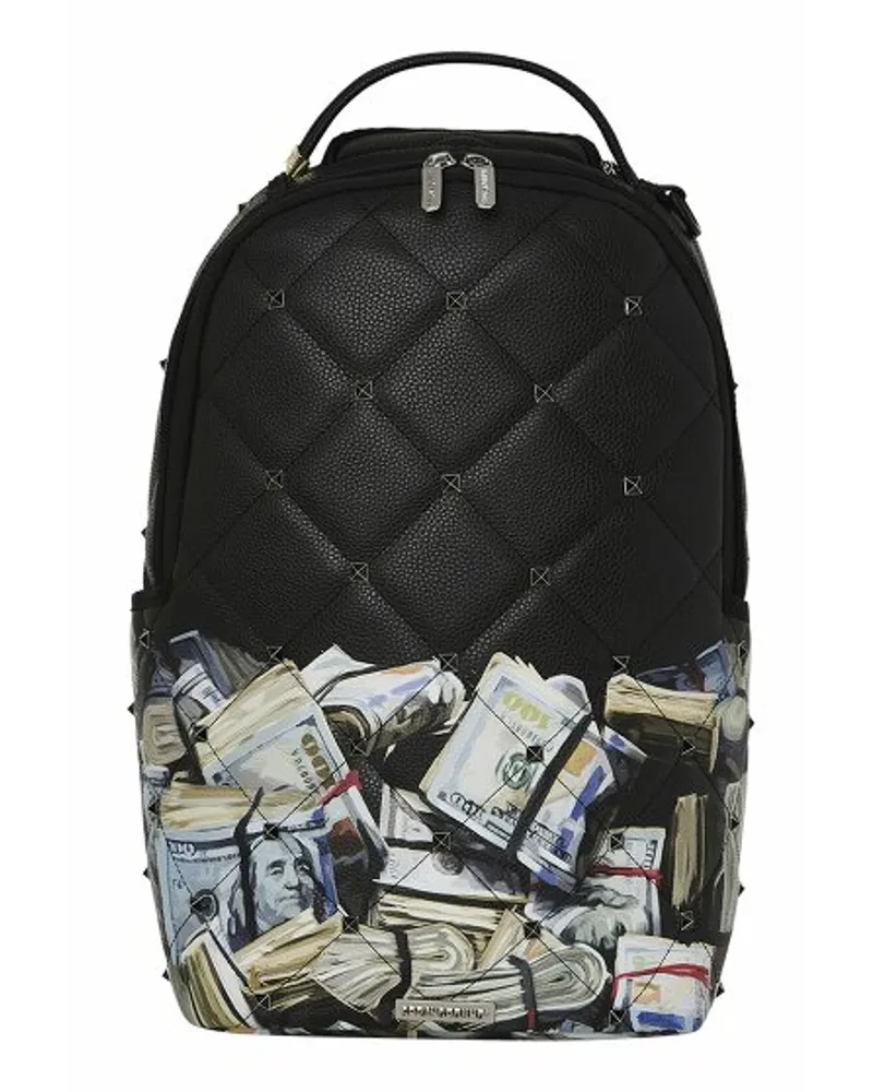 Sprayground Quilted Money Stash Studded Rucksack 46 cm Laptopfach Mehrfarbig