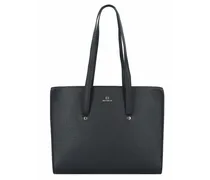 Ivy Shopper Tasche Leder 30 cm black