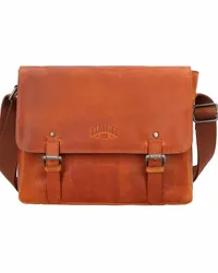 KLONDIKE 1896 Joe Messenger Leder 32 cm cognac Braun