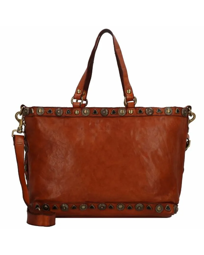 Campomaggi Shopper Tasche Leder 37 cm cognac Braun