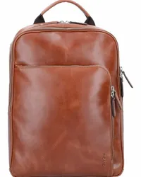 Picard Buddy Rucksack Leder 39 cm Laptopfach cognac Braun