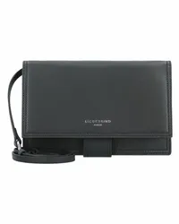 Liebeskind Lisa Clutch Tasche Leder 24 cm black Schwarz