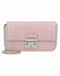 Furla Metropolis Mini Bag Umhängetasche Leder 16 cm alba Rosa