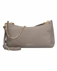 Coccinelle Umhängetasche Leder 21.5 cm warm taupe Braun