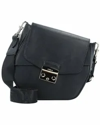 Furla Metropolis Umhängetasche Leder 18 cm nero Schwarz